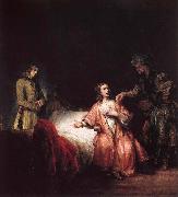Rembrandt Harmensz Van Rijn Joseph is accused of Potifars wife oil painting reproduction